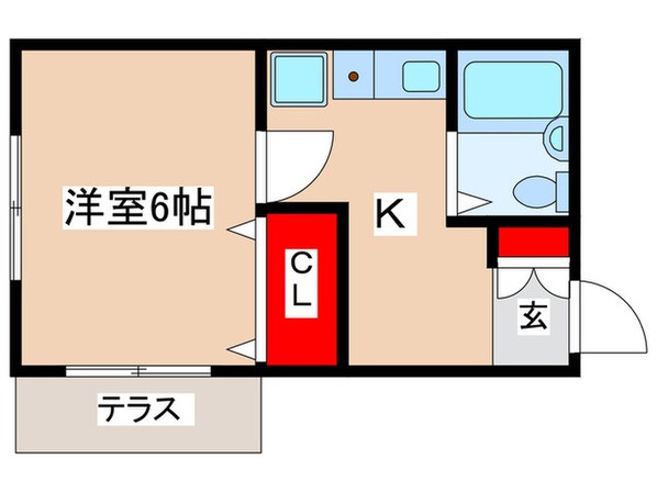 ガーデンヒルズ立川の物件間取画像